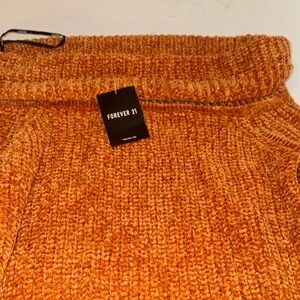Forever 21 Orange Sweater